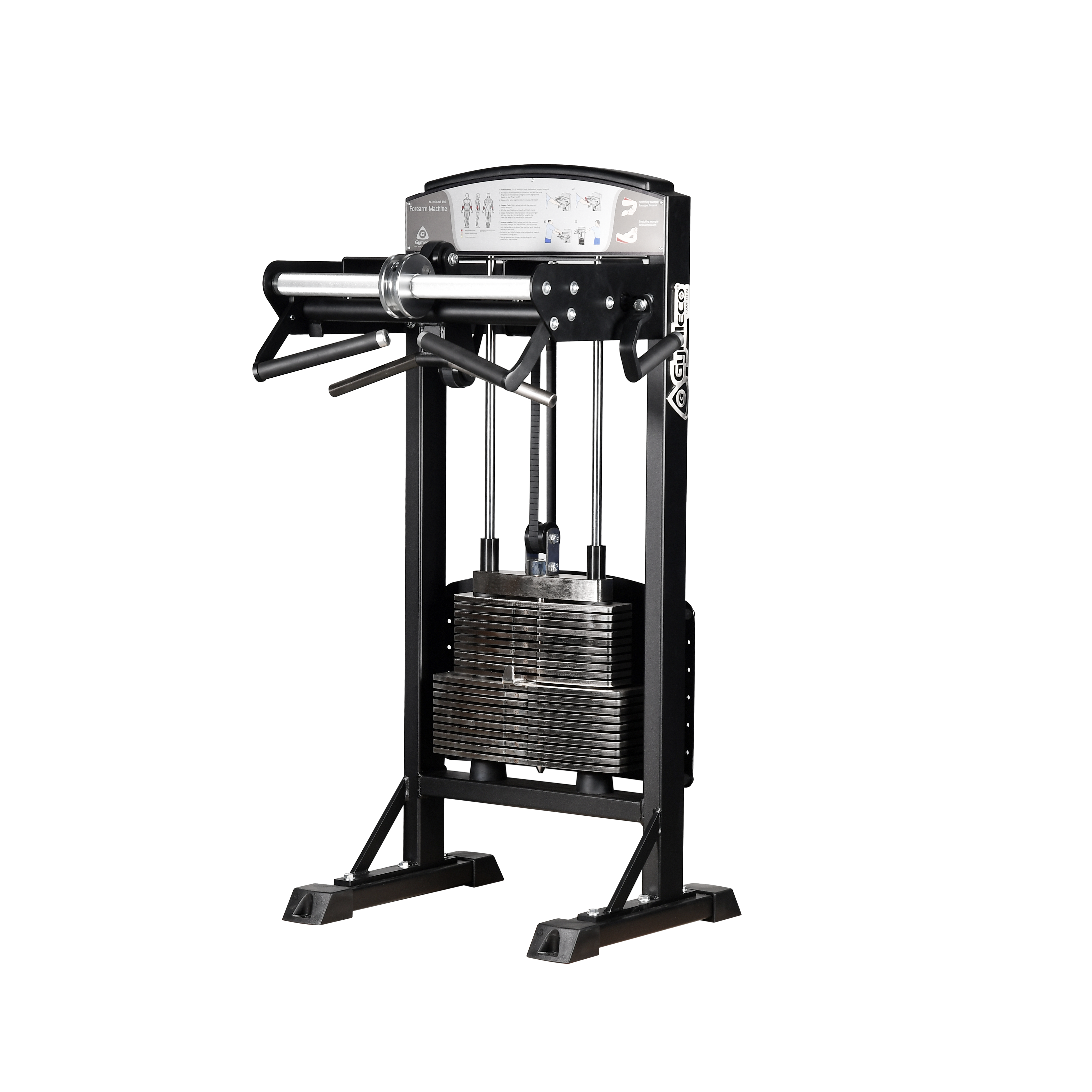 Gymleco Forearm Machine, 3 Exercises