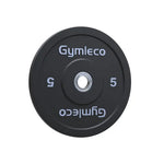 Black Weight Plates in Rubber