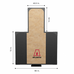 Atlantis Platform With Hardwood Surface (C511 & RS611) - Model B7254 image 2