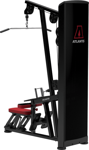 Atlantis Lat Pulldown/ Low Row Combo (Heavy Stack) - Model D438 image 4