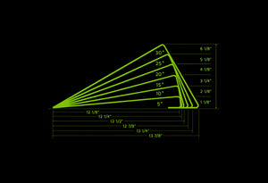 Prime Squat Wedge - 5 Degree - 30 Degree