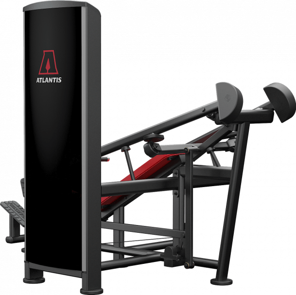 Atlantis Incline Converging Chest Press - Model P143 image 3
