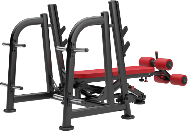 Atlantis Olympic Flat / Decline Bench Press (With Pivot) - Model P339 image 4