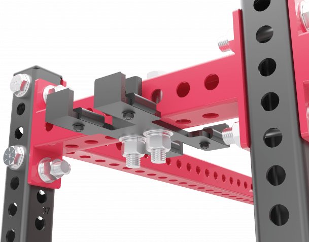 Atlantis Double Hanging Bar Storage (Back-To-Back) - Model R757