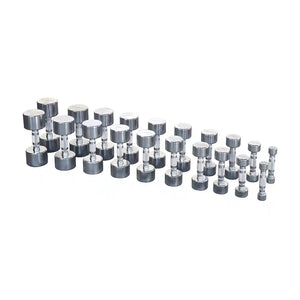 Gymleco Premium Chrome Dumbbells 1-10 kg