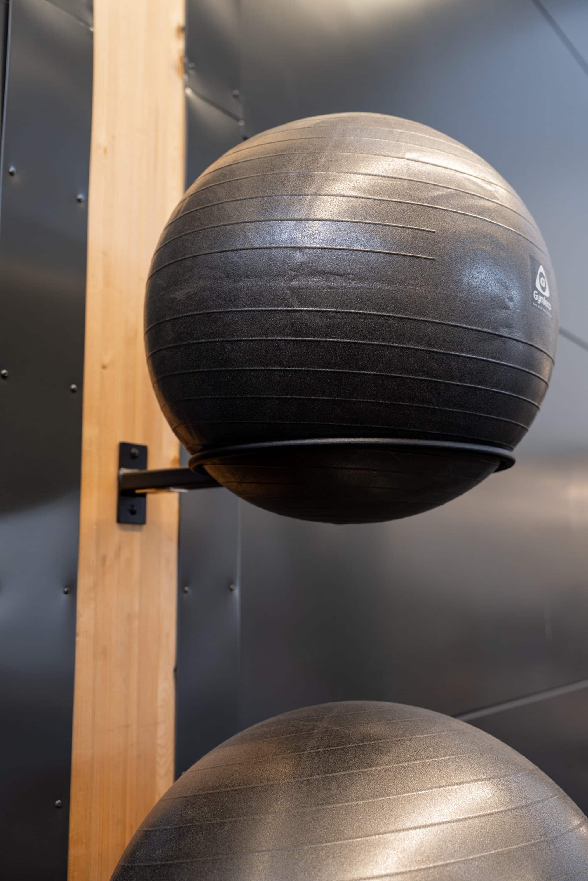 Gymleco Wall Mounted Rack For Exercise Ball
