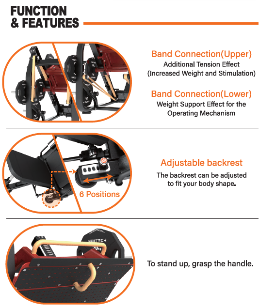 Newtech Wellness Torture Power Leg Press Premium (Thomson)