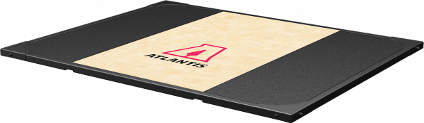 Atlantis Platform With Hardwood Surface - Model B7200