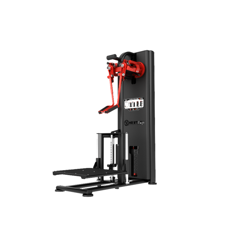 OnHim Standing Lateral Raise - black machine