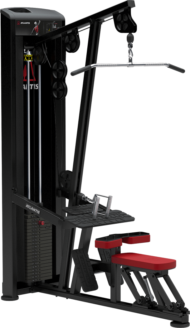 Atlantis Lat Pulldown/ Low Row Combo (Heavy Stack) - Model D438