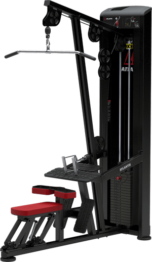 Atlantis Lat Pulldown/ Low Row Combo (Heavy Stack) - Model D438 image 2