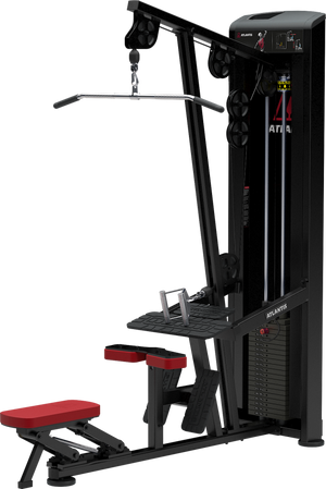 Atlantis Lat Pulldown/ Low Row Combo (Heavy Stack) - Model D438 image 3