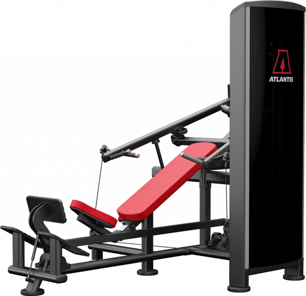 Atlantis Incline Converging Chest Press - Model P143 image 4