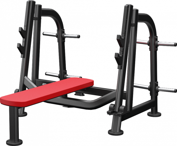 Atlantis Olympic Flat Bench Press (With Pivot) - Model P337 image 2