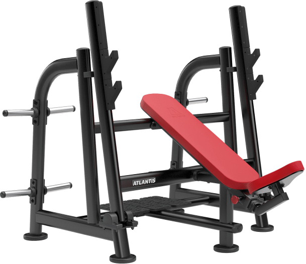 Atlantis Olympic Incline Bench Press (With Pivot) - Model P338