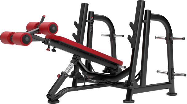 Atlantis Olympic Flat / Decline Bench Press (With Pivot) - Model P339 image 2