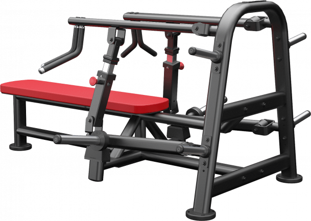 Atlantis Lying Converging Bench Press - Model P441 image 3