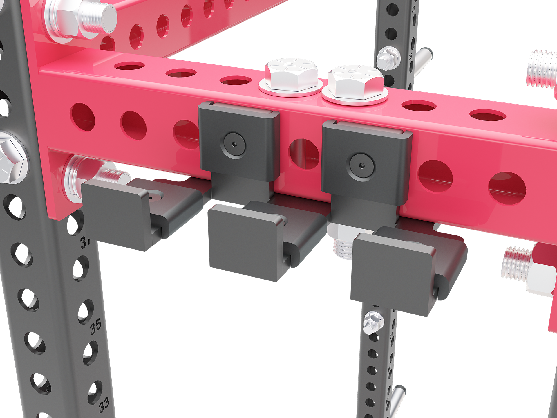 Atlantis Double Hanging Bar Storage (Side-By-Side) - Model R756